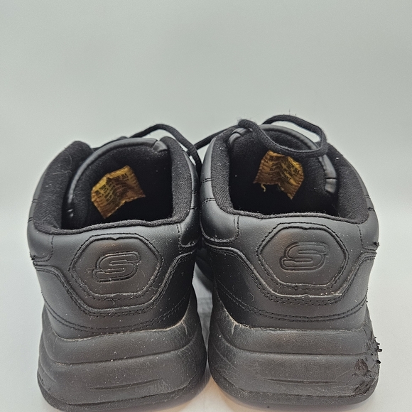 Sketchers  slip resistant  leather work shoes size 11.5 - Picture 13 of 15